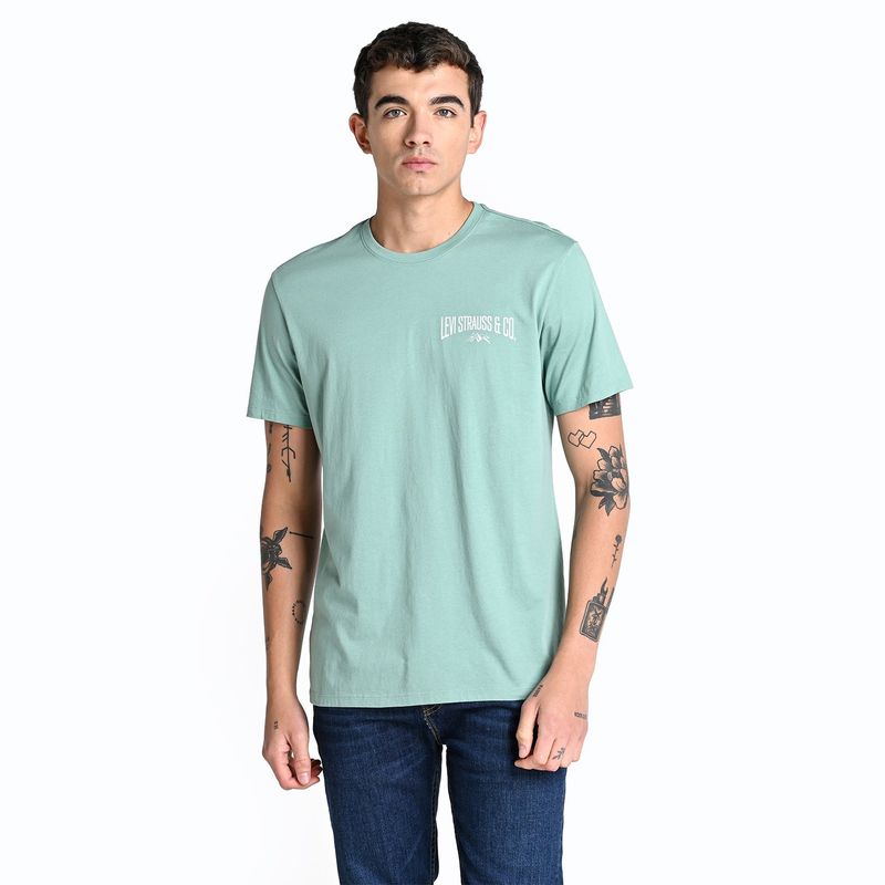 LEVIS - Camiseta Hombre Manga corta Estampado de Algodón Levis