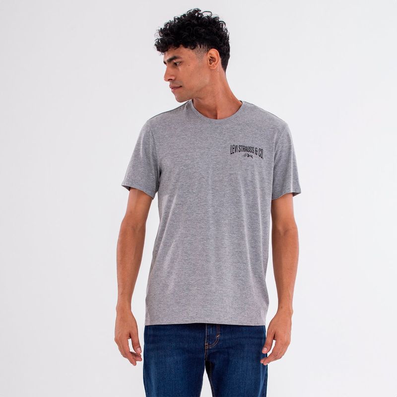 LEVIS - Camiseta Hombre Manga corta con Logo de Algodón Levis