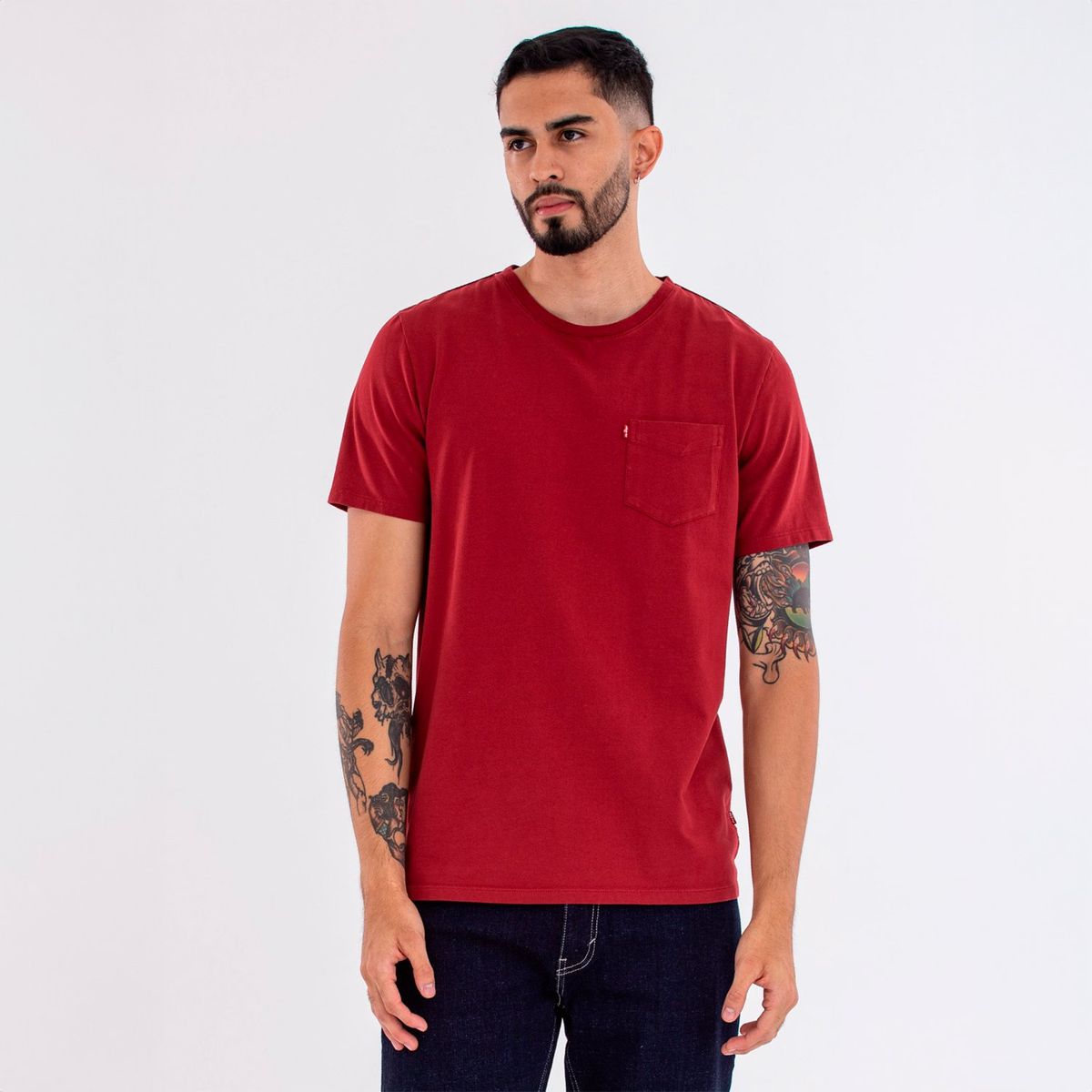 LEVIS - Camiseta Hombre Manga corta de Algodón Levis
