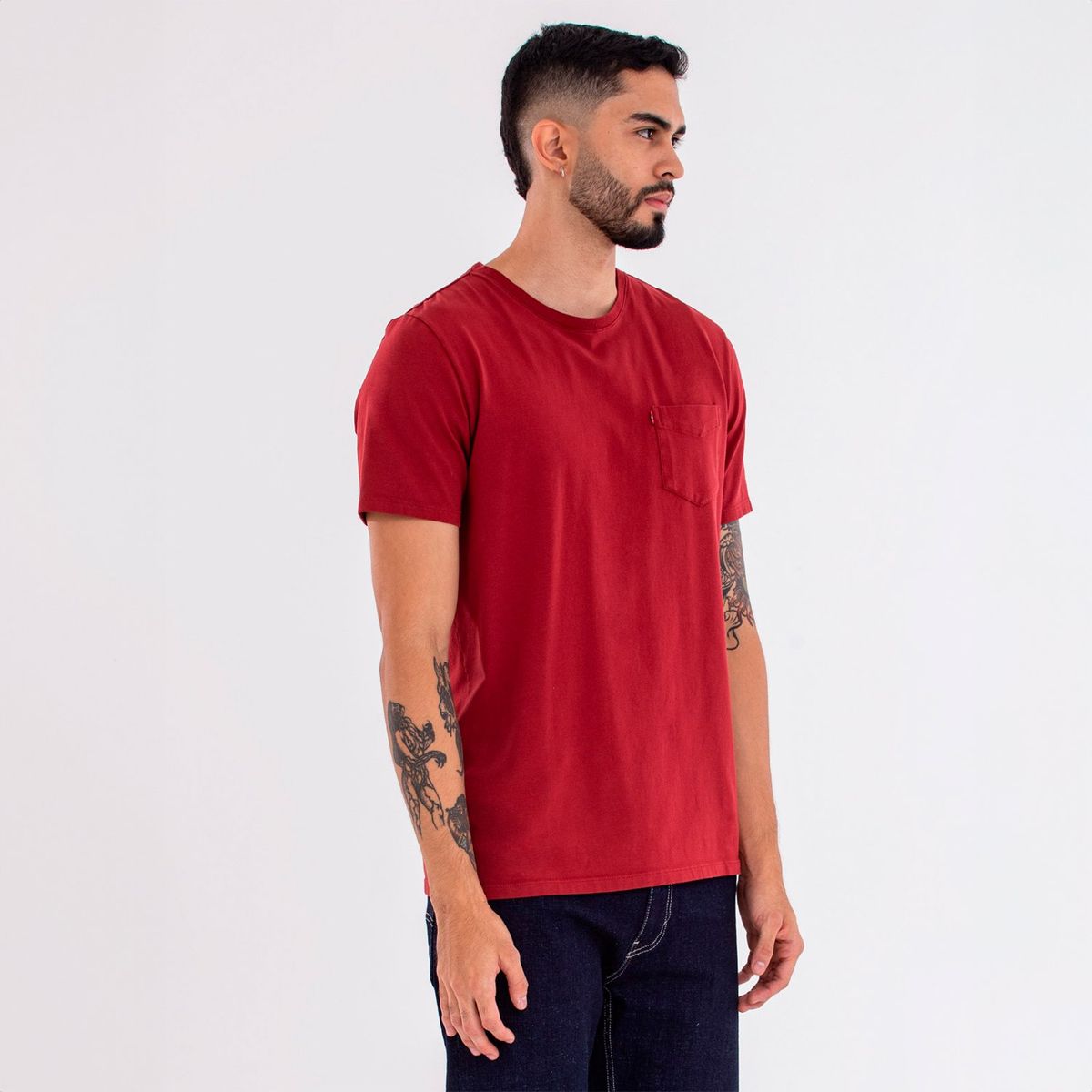 LEVIS - Camiseta Hombre Manga corta de Algodón Levis