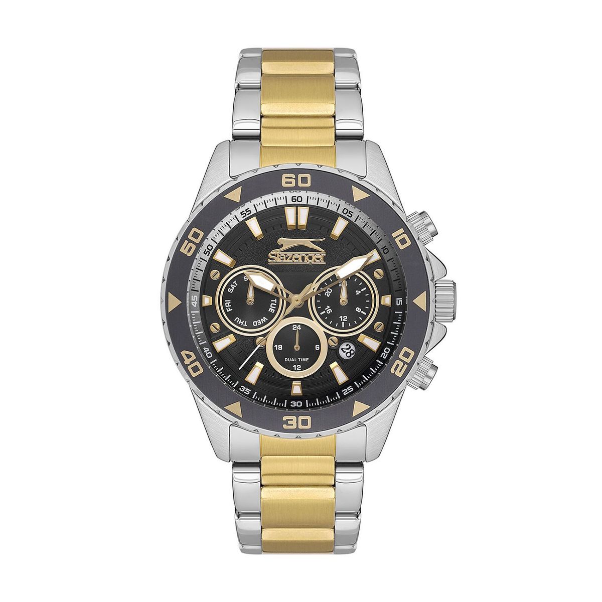 SLAZENGER - Reloj Slazenger Hombre GENT COLLECTION. Reloj Acero Inoxidable Plateado SL.9.2250.2.05