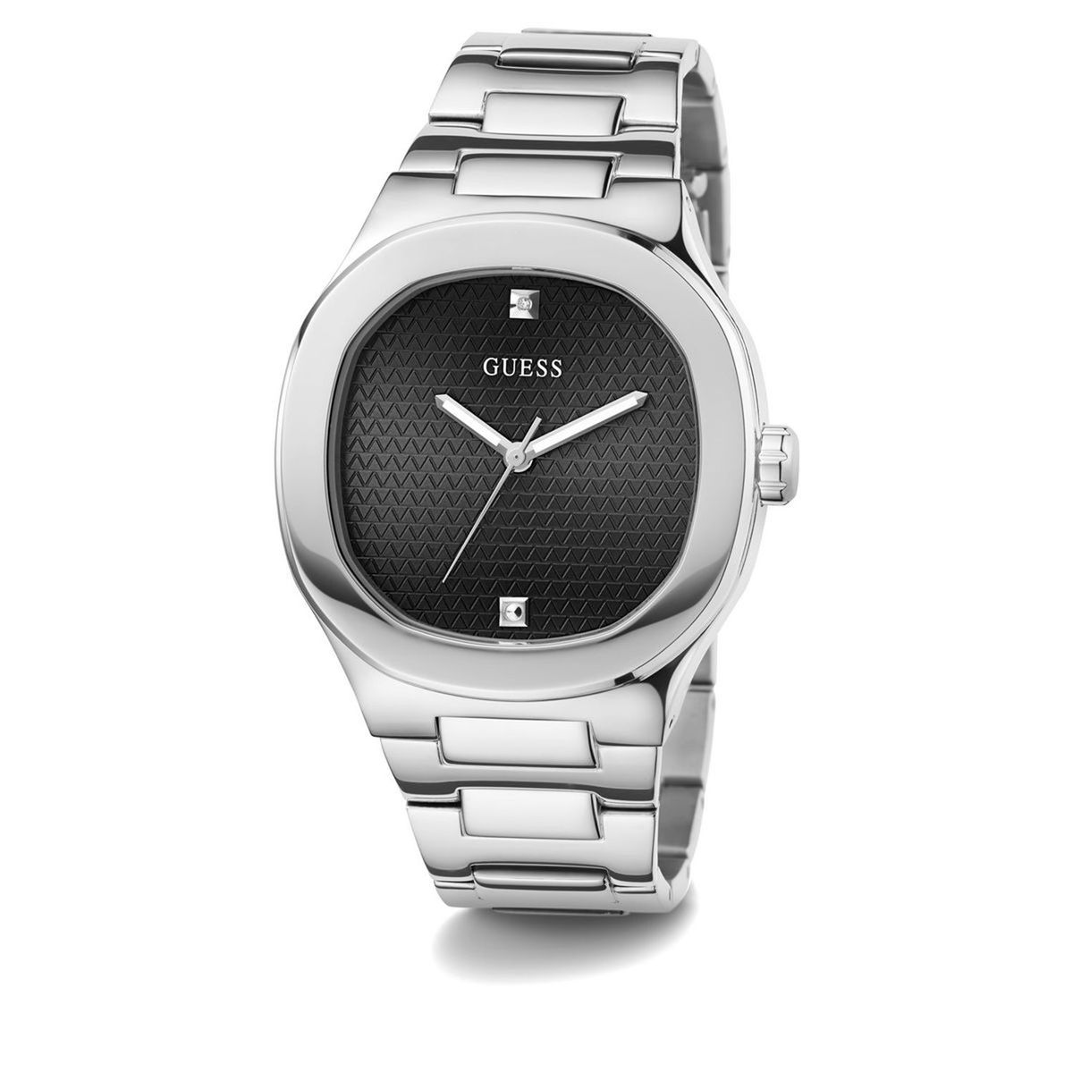 GUESS - Reloj Guess Hombre HEADLINE. Reloj Acero Inoxidable Plateado GW0662G1