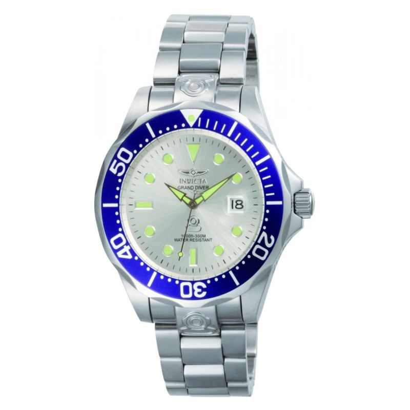 INVICTA - Reloj Invicta para Hombre Pro Diver . Reloj Análogo Acero inoxidable Plateado