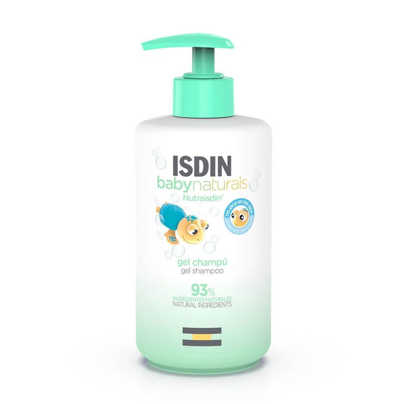 ISDIN - Jabón Babynaturals Gel Shampoo Isdin  para Bebés 400 ml