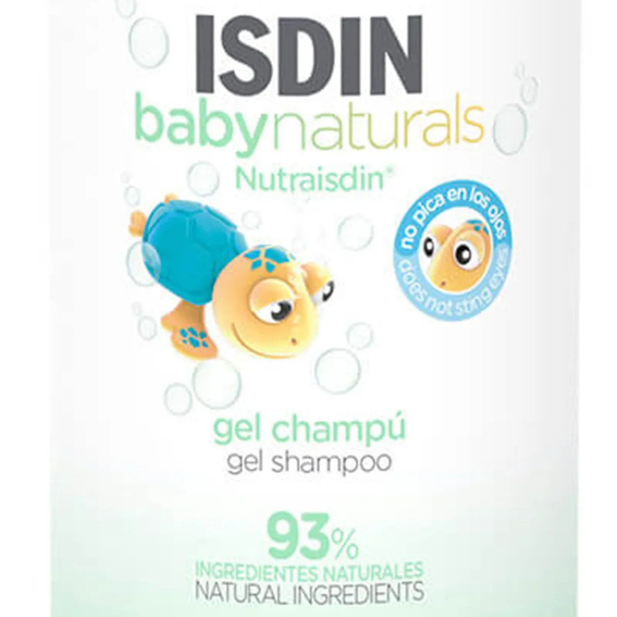 ISDIN - Jabón Babynaturals Gel Shampoo Isdin  para Bebés 400 ml