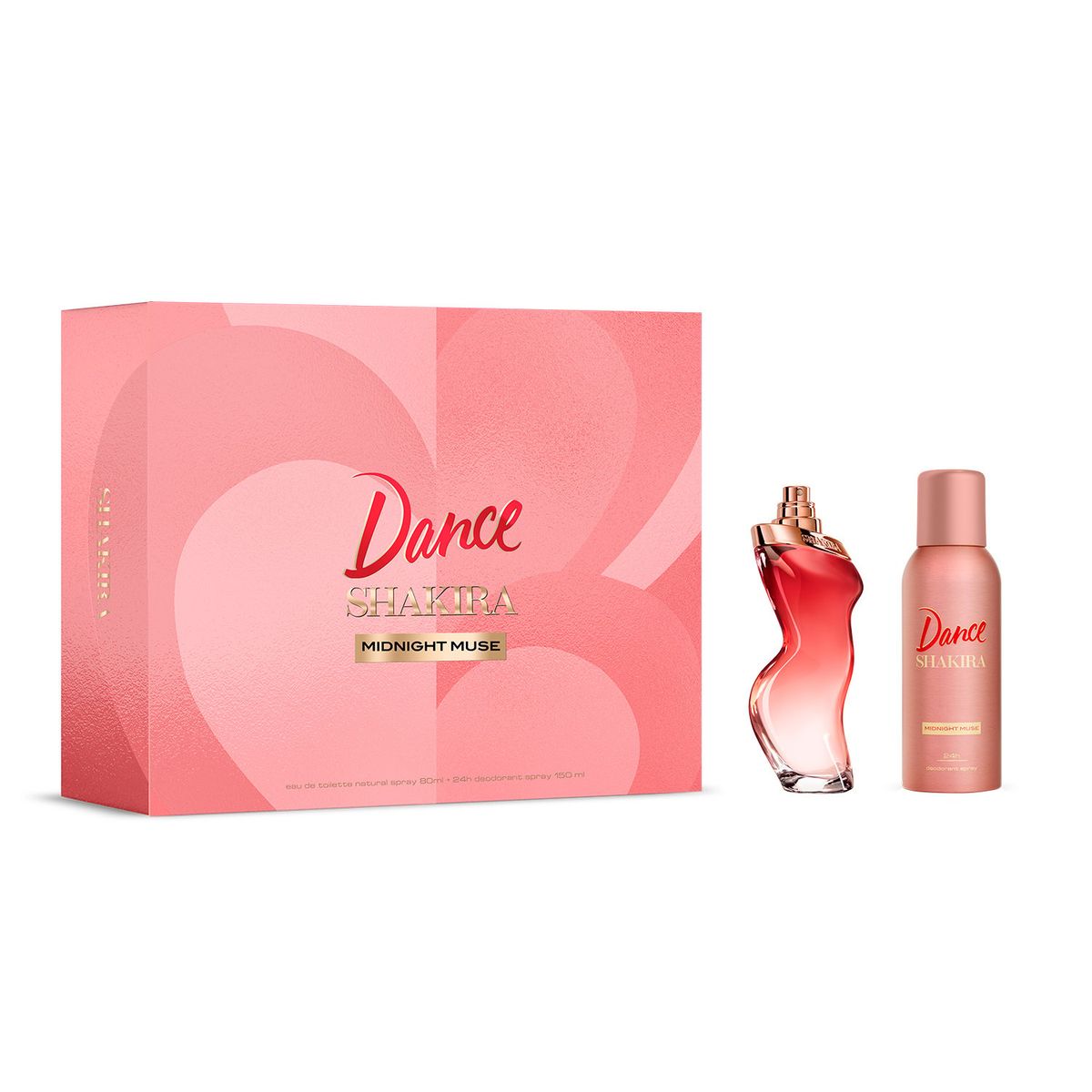 SHAKIRA - Set de Perfume Mujer Shakira Dance Incluye: Perfume 80 ml + Desodorante Spray 150 ml 
