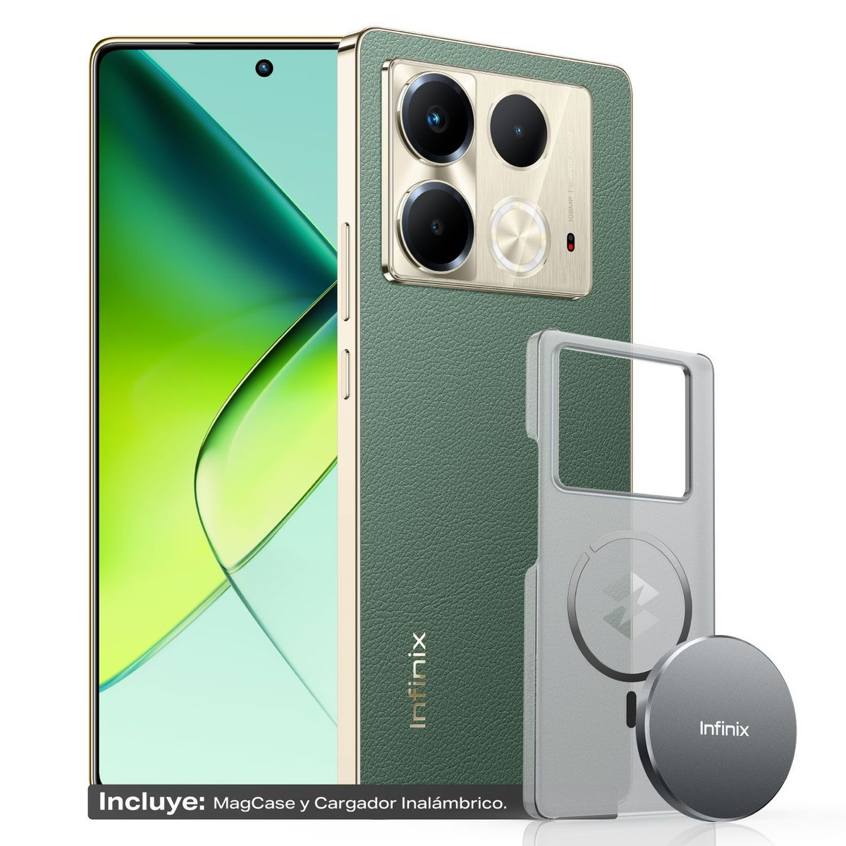 INFINIX - Celular Infinix NOTE 40 256GB |8GB RAM|Cámara posterior 108MP|Cámara frontal 32MP|Pantalla 6.78"|Helio G99 Ultimate