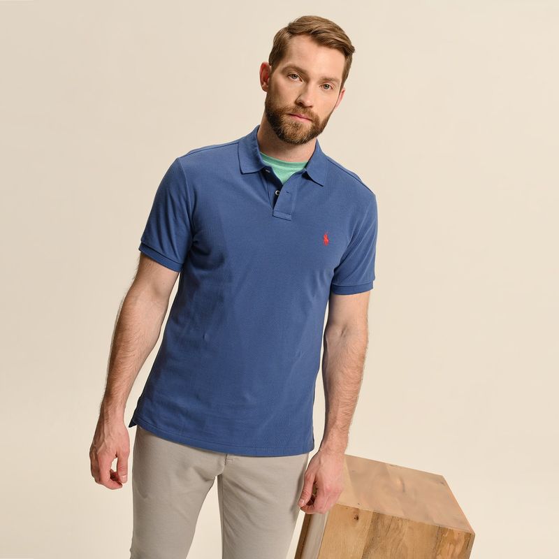 POLO RALPH LAUREN - Camiseta polo Hombre Manga corta Custom Slim Fit Polo Ralph Lauren