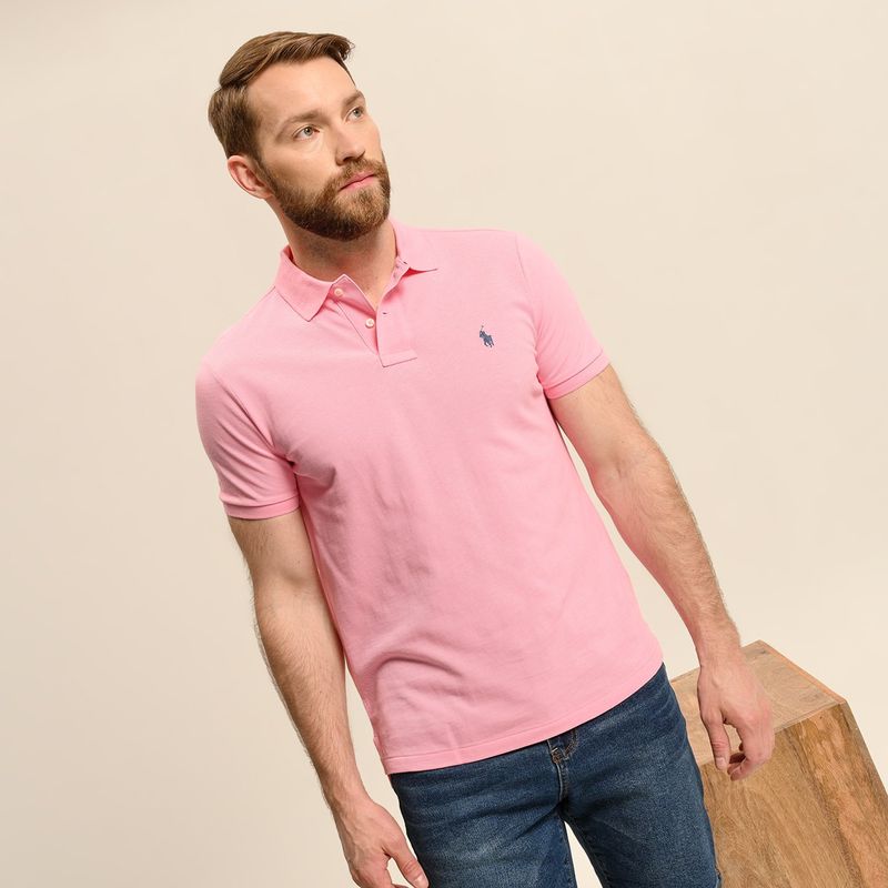 POLO RALPH LAUREN - Camiseta polo Hombre Manga corta Custom Slim Fit Polo Ralph Lauren