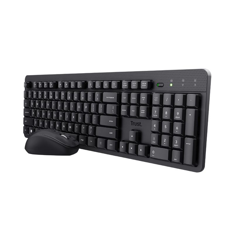 TRUST - Combo Inalámbrico Teclado+Mouse Negro Trust Ody