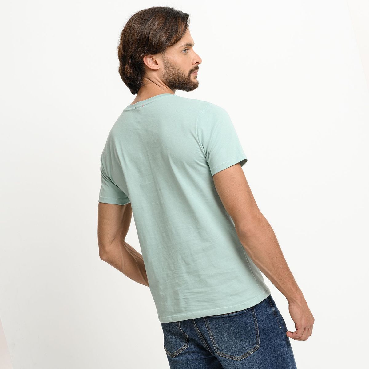 CASCAIS - Camiseta Hombre Manga corta con Logo Cascais.