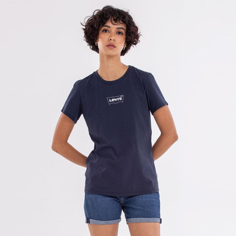 LEVIS - Camiseta Mujer Manga corta de Algodón Levis