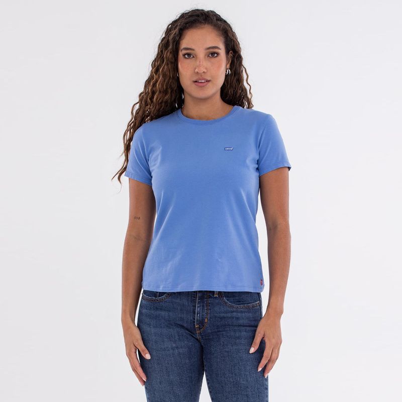 LEVIS - Camiseta Mujer Manga corta de Algodón Levis