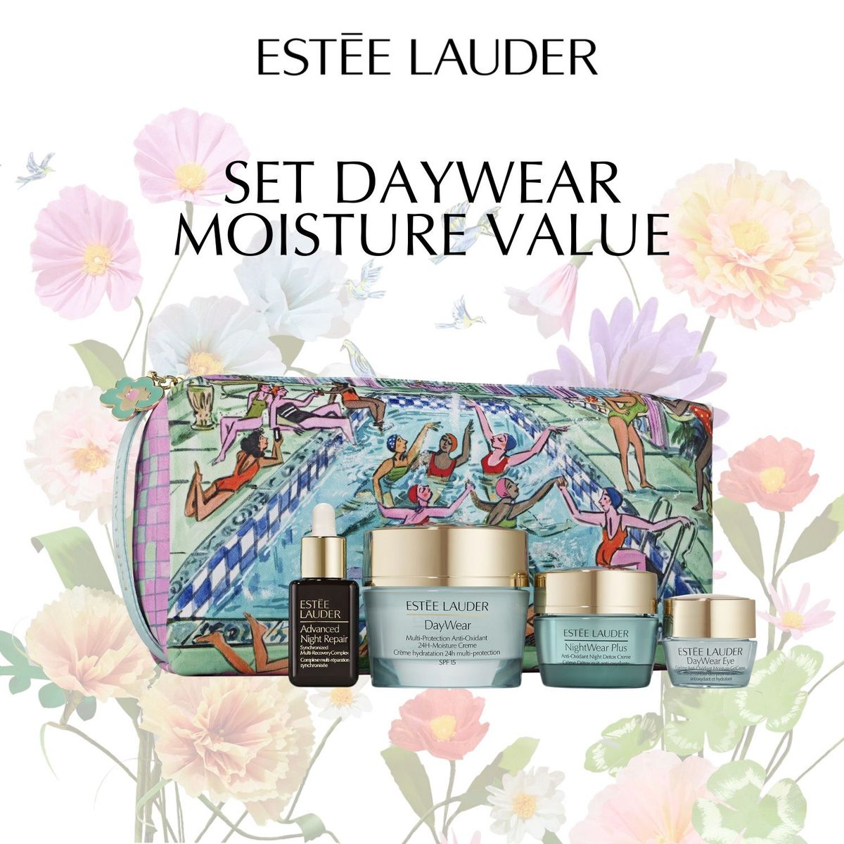 ESTEE LAUDER - Set de Hidratantes faciales DayWear Moisture Value Radiance Routine Estée Lauder: Incluye 2 productos