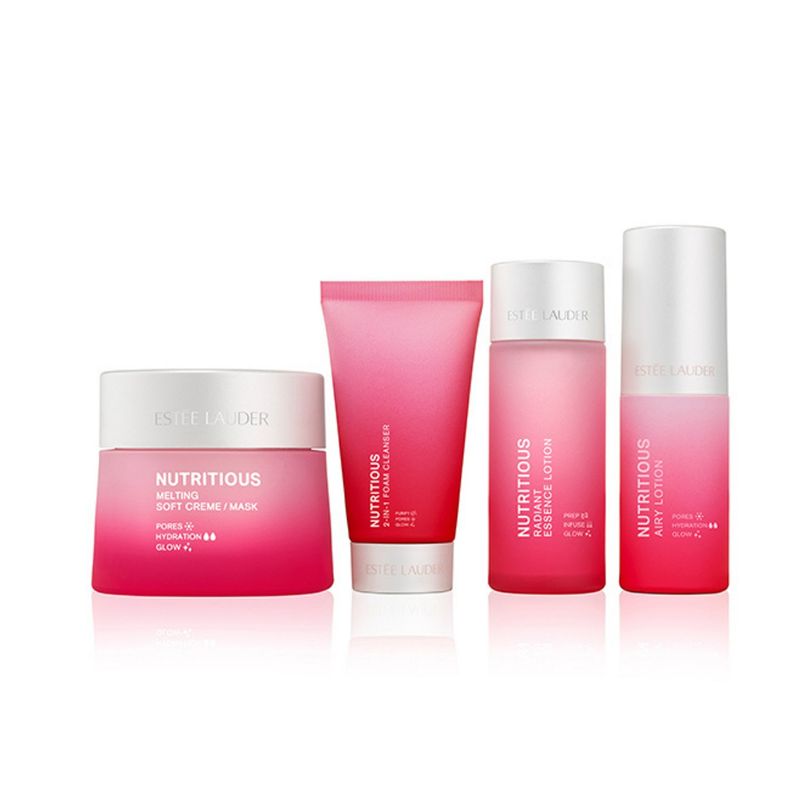ESTEE LAUDER - Set de Hidratantes faciales Set de Tratamiento Facial Estee Lauder Nutritious Saleable Set Estée Lauder : Incluye