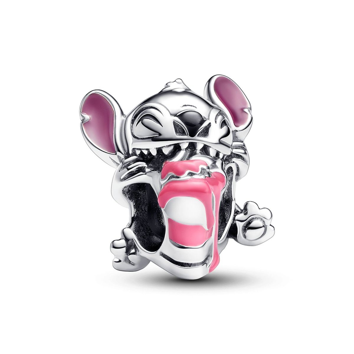 PANDORA - Charm Pandora Stitch Tarta de Cumpleaños de Disney Plata Esterlina