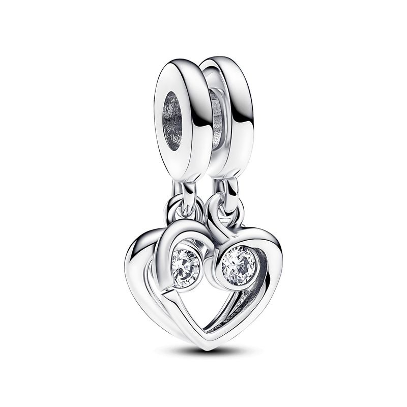 PANDORA - Charm Pandora Colgante Divisible Para Siempre Plata Esterlina