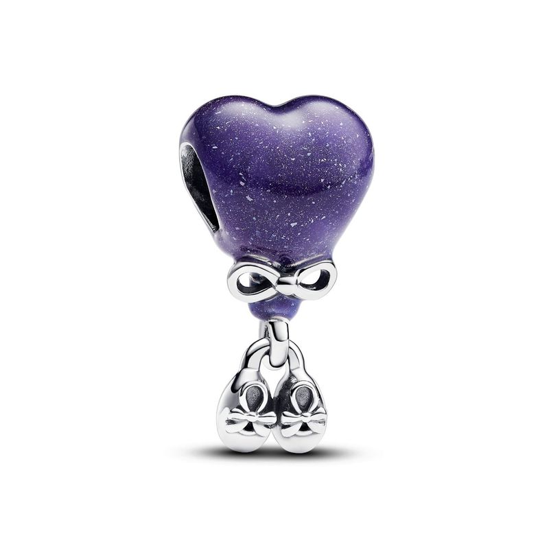 PANDORA - Charm Pandora Revelación de Genero Niña que Cambia de Color Plata Esterlina