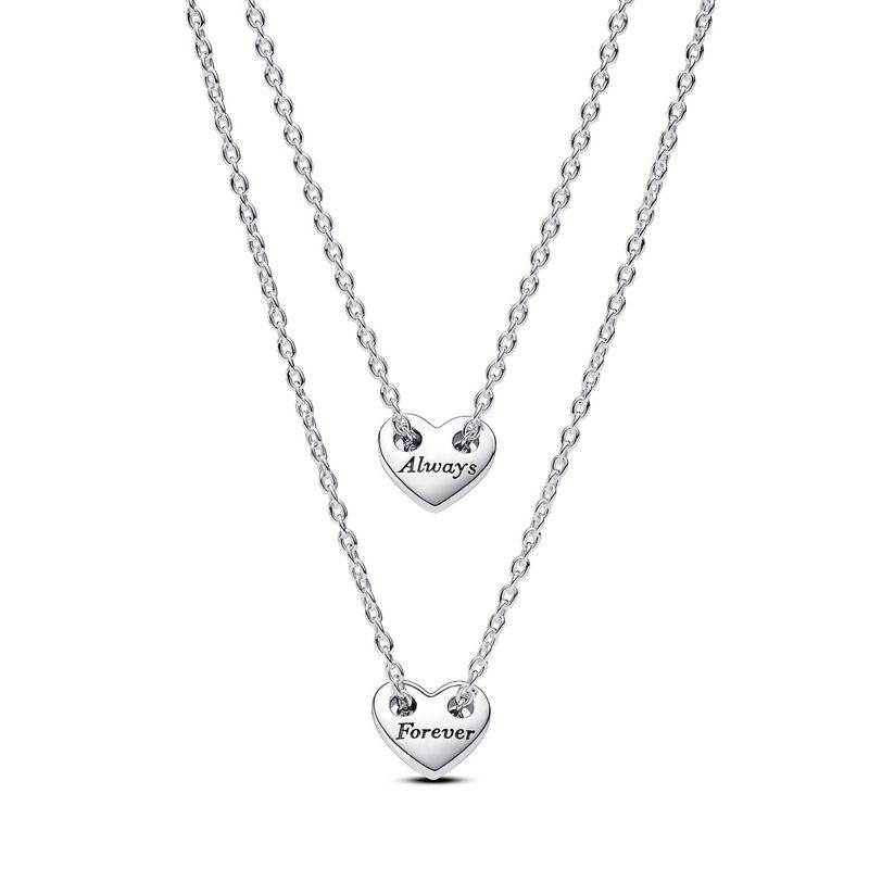 PANDORA - Collar Pandora Divisible Para Siempre Plata Esterlina