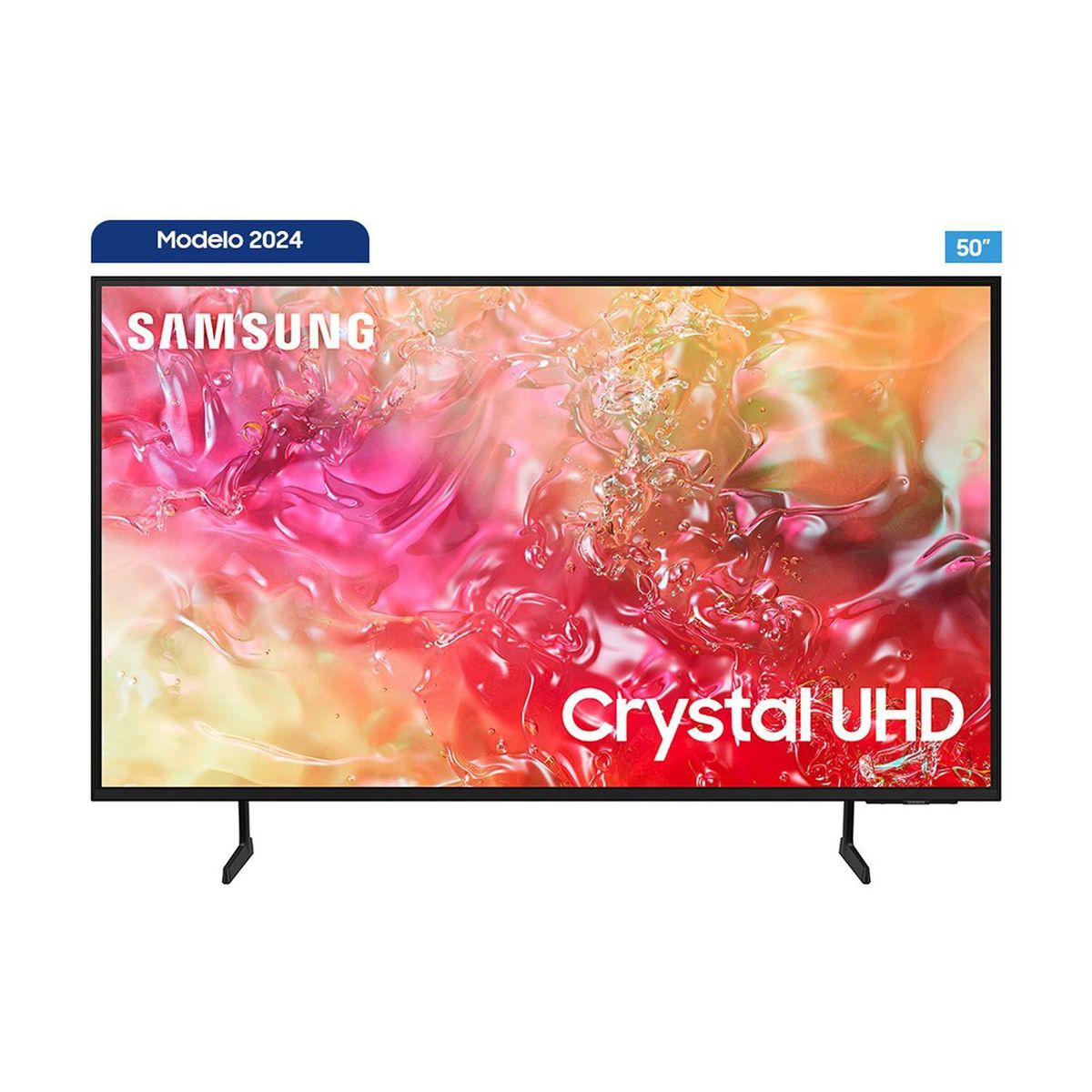 SAMSUNG - Televisor Samsung | 50 pulgadas Crystal UHD 4K HDR | UN50DU7000KXZL