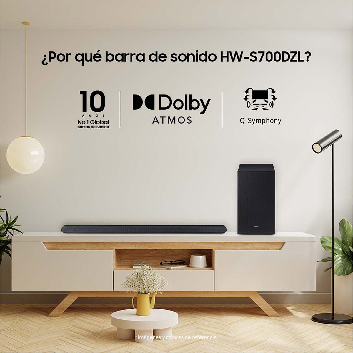 SAMSUNG - Barra de Sonido Samsung HW-S700D/ZL