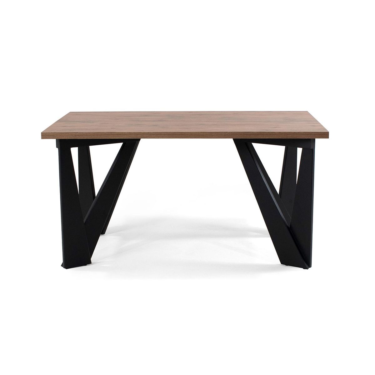 MICA - Mesa de Comedor Moderna para 4 Personas en Pino Rectangular Mica