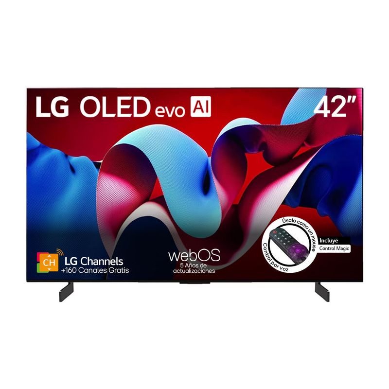 LG - Televisor LG | 42 pulgadas OLED 4K UHD | OLED42C4PSA.AWC