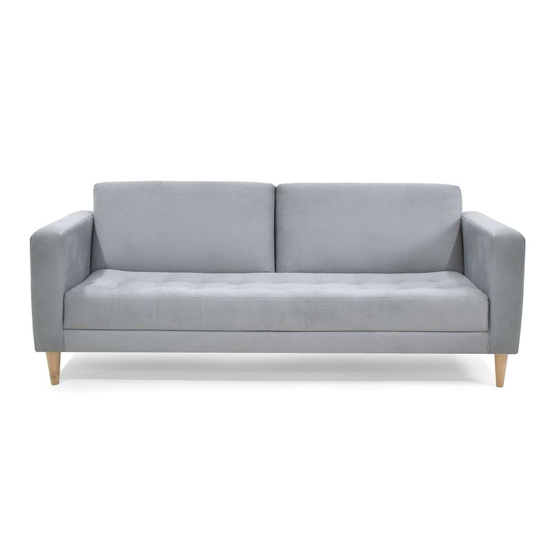 MICA - Sofá Cama Moderno en Poliéster 3 Puestos Balve 205 x 86 x 87 cm Mica
