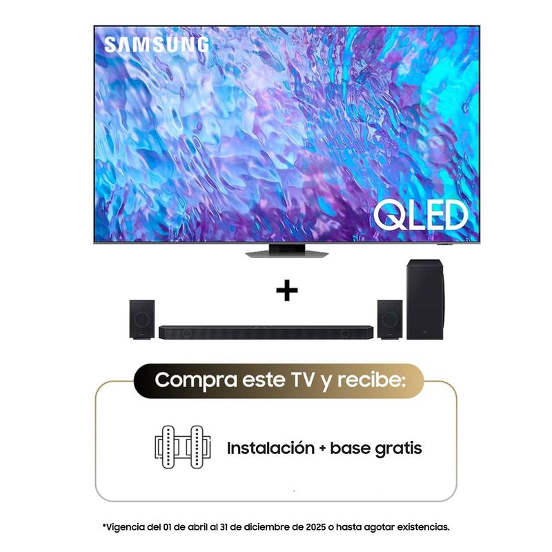 SAMSUNG - Televisor Samsung Samsung | 85 Pulgadas NEO 8K | Incluye Barra de Sonido HW-Q930D | F-QN85QN800DKX