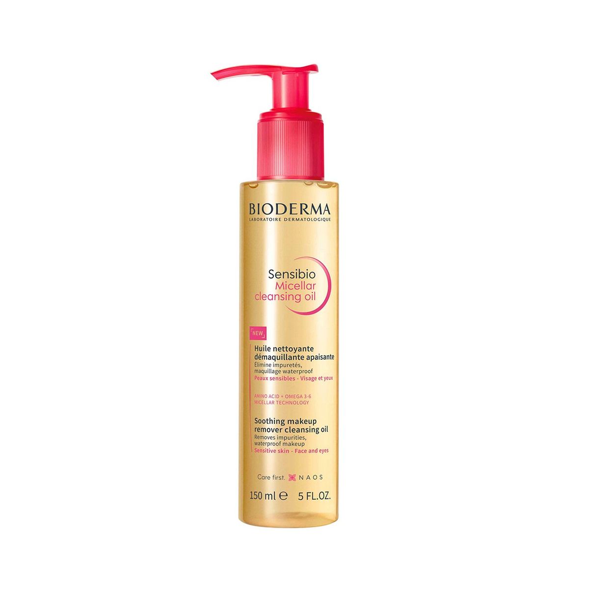 BIODERMA - Aceite limpiador micelar Sensibio Bioderma para Piel Sensible 150 ml