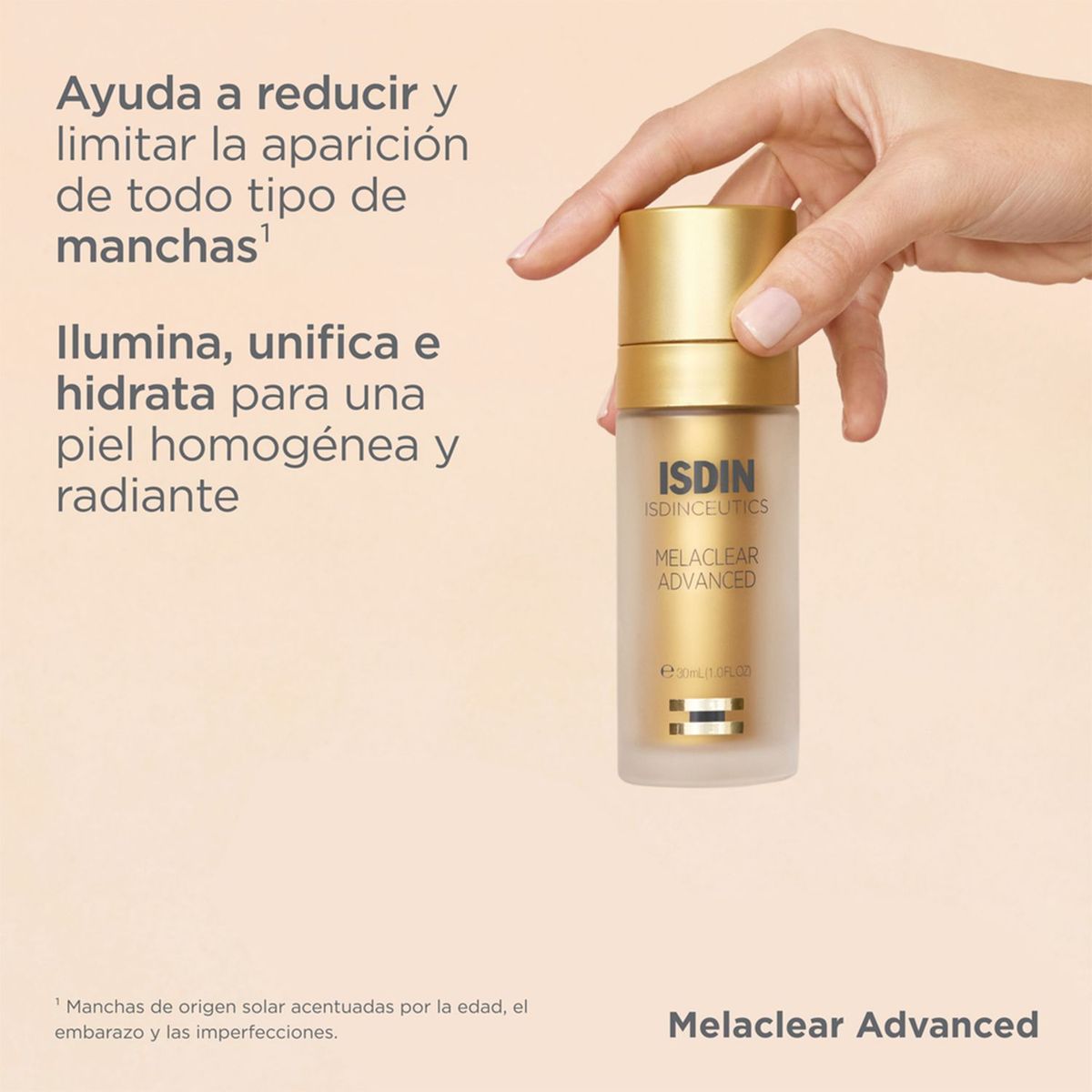 ISDIN - Sérum Isdinceutics Melaclear Advanced Serum Despigmentante Isdin para Todo tipo de piel 50 ml