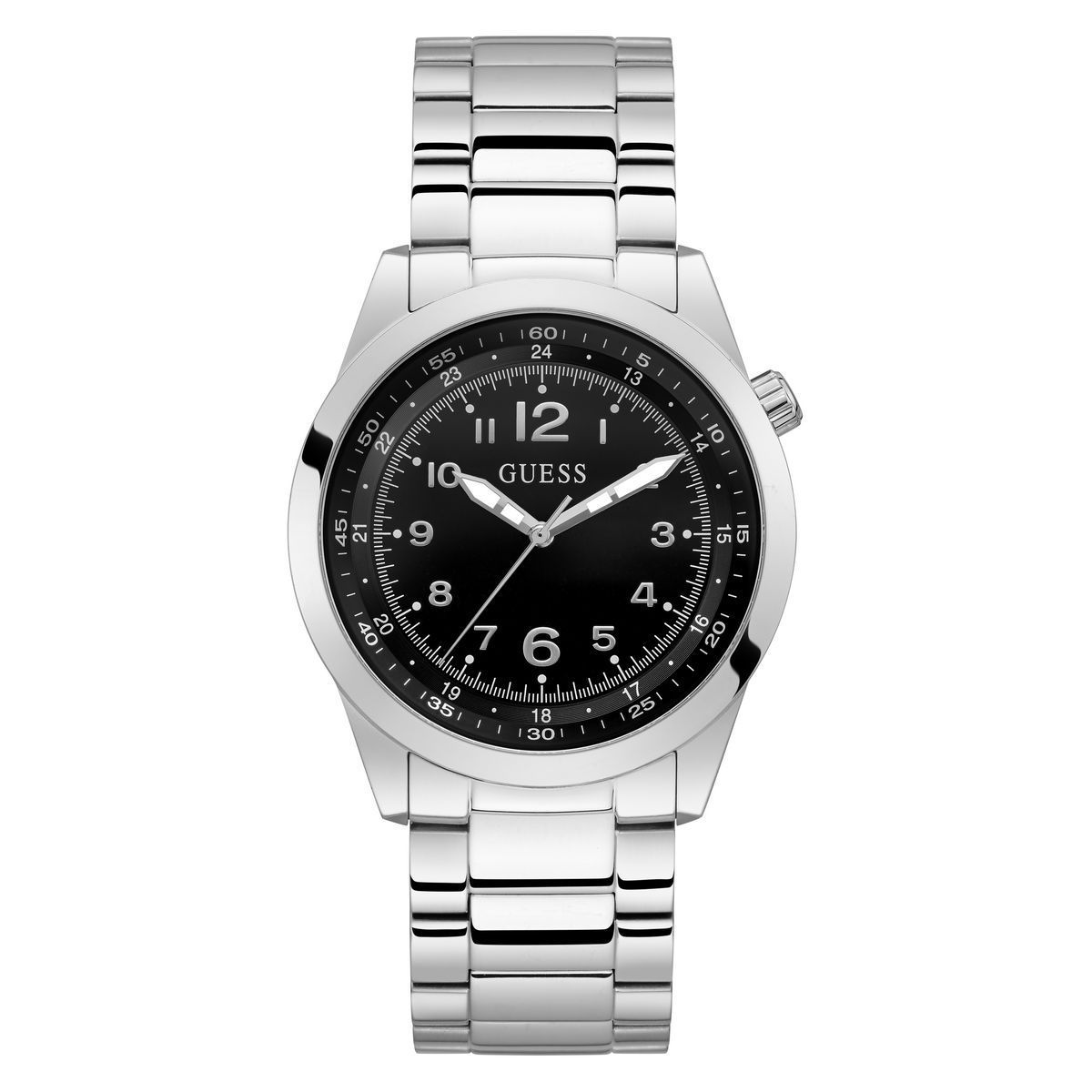 GUESS - Reloj Guess Hombre MAX. Reloj Acero inoxidable Plateado GW0493G1