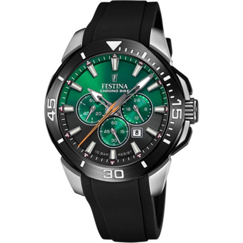 FESTINA - Reloj Festina para Hombre Chrono bike . Reloj Análogo Caucho Negro