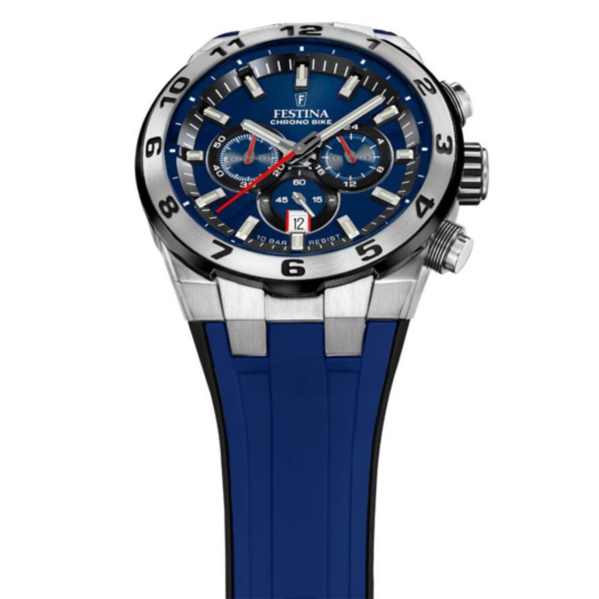FESTINA - Reloj Festina para Hombre Chrono bike . Reloj Análogo Caucho Azul
