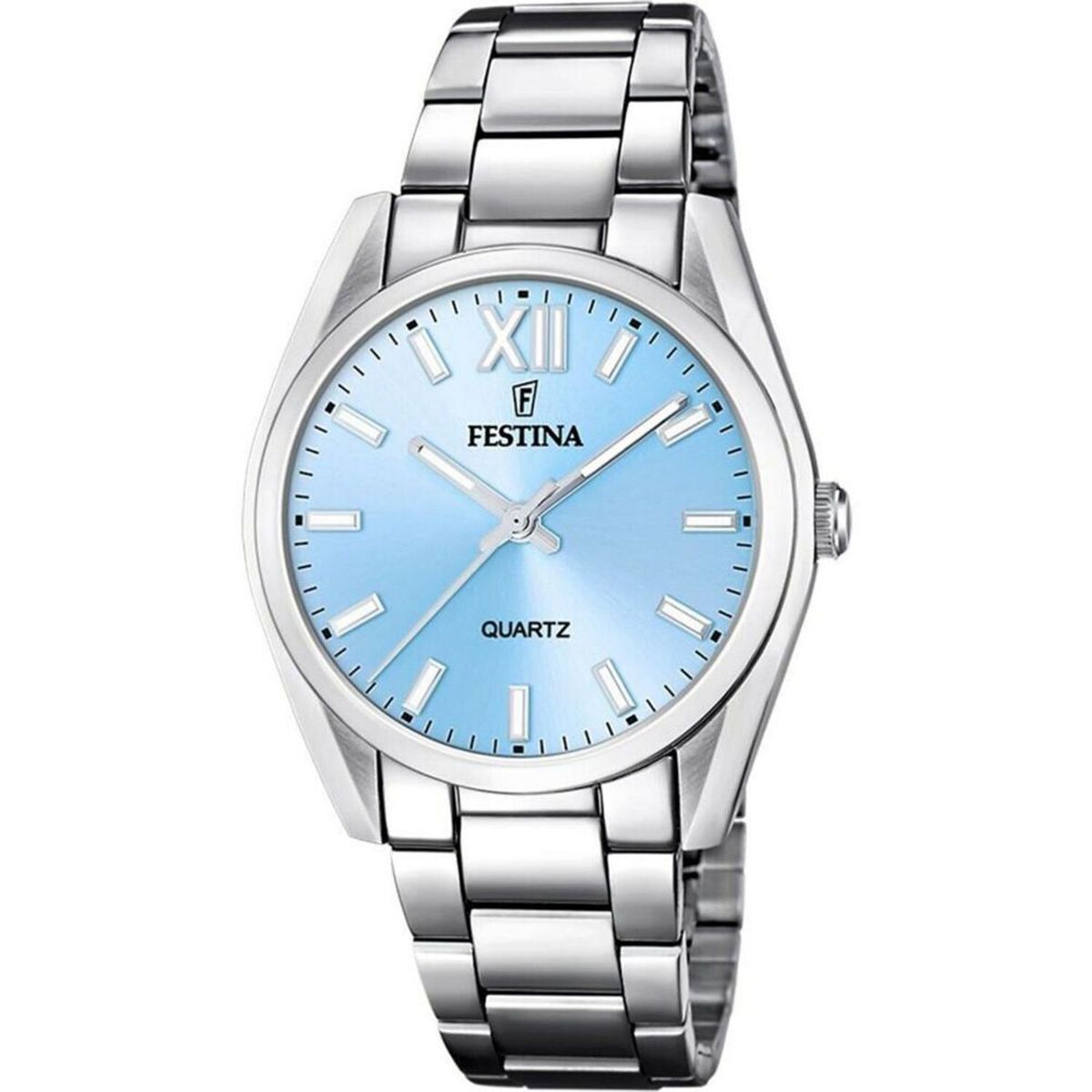 FESTINA - Reloj Festina para Mujer Boyfriend  . Reloj Análogo Acero inoxidable Plateado