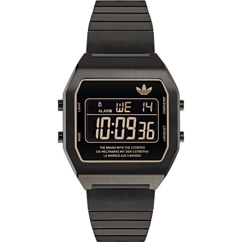 ADIDAS - Reloj Adidas para Unisex Digital Two . Reloj Digital Acero inoxidable Negro