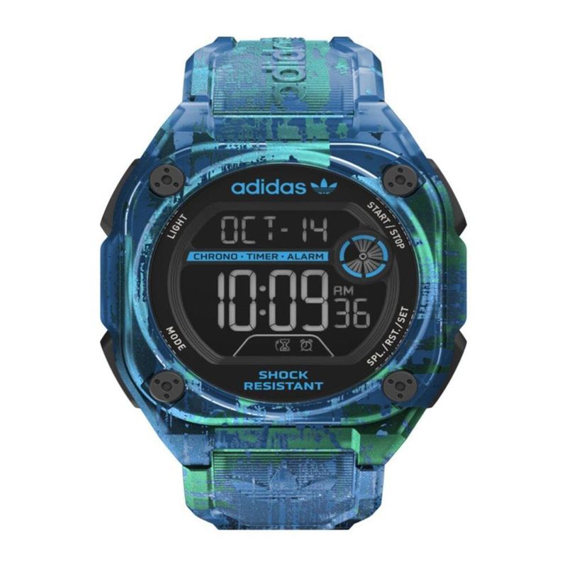 ADIDAS - Reloj Adidas para Hombre City Tech Two Grfx  . Reloj Digital Plástico Azul