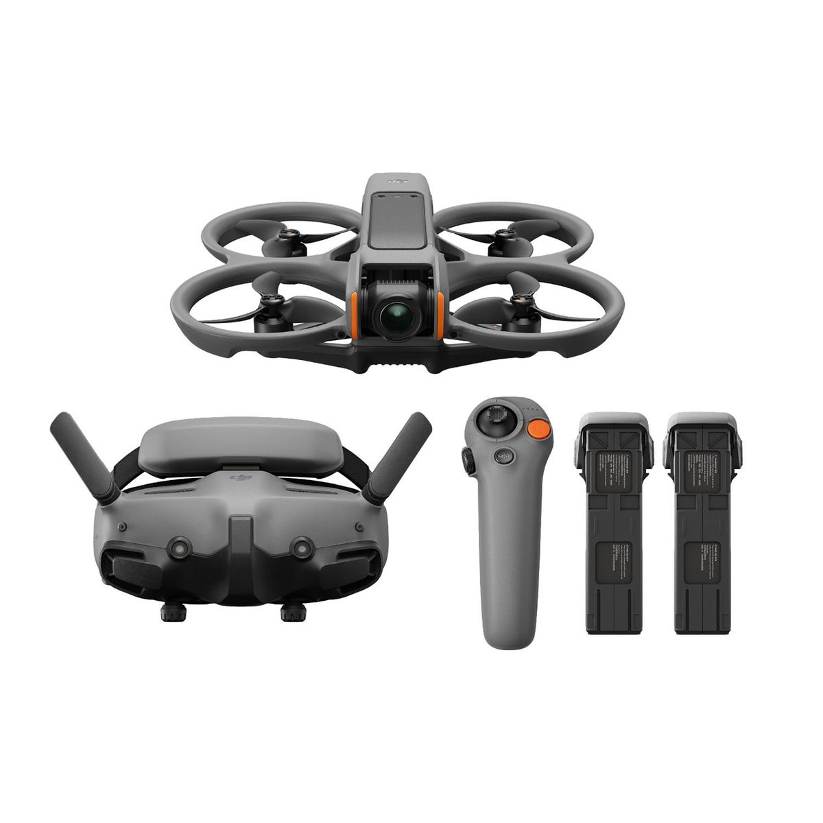 DJI - Dron Dji  Avata 2  | Incluye 3 Baterias y Accesorios | Alcance hasta 13 Kilometros