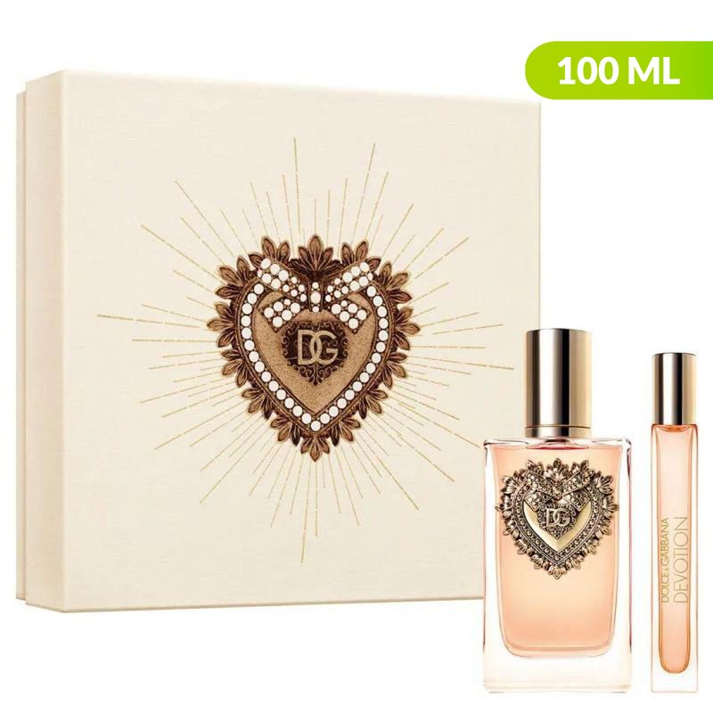 DOLCE&GABBANA - Set de Perfume Mujer Dolce & Gabanna  Incluye Dg Spring24 Devotion Edp 100 ml+Edp 