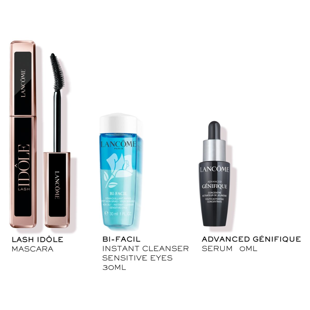LANCOME - Set de maquillaje rostro LASH IDOLE Lancome Incluye: 3 Productos