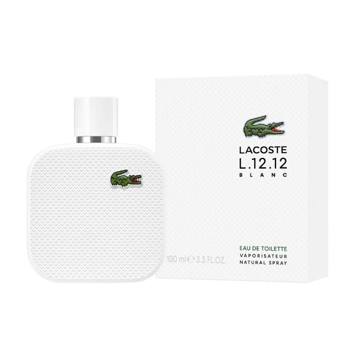 LACOSTE - Perfume Hombre Lacoste L.12.12 Blanc 100 ml Eau de toilette 