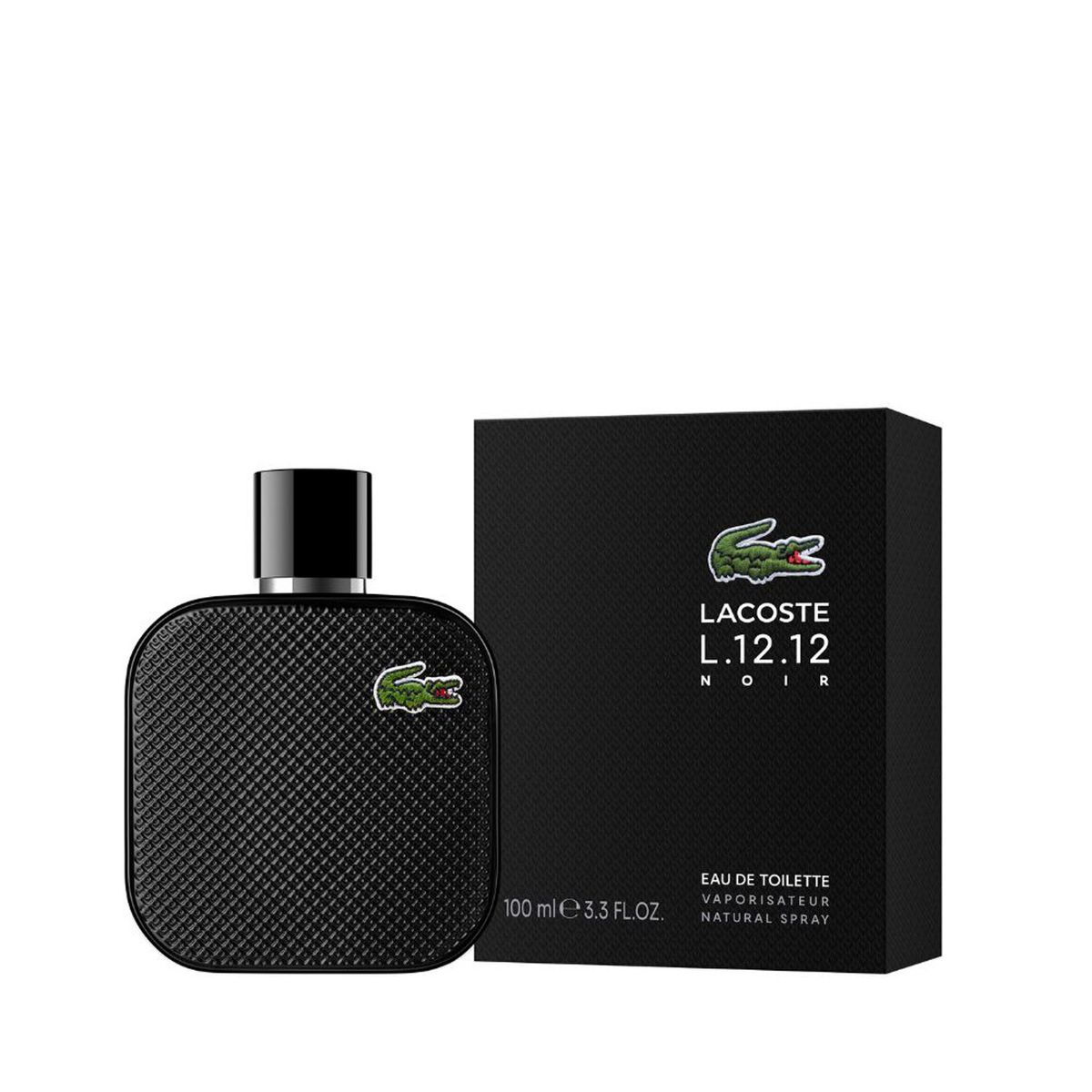 LACOSTE - Perfume Hombre Lacoste L.12.12 Noir 100 ml Eau de toilette 