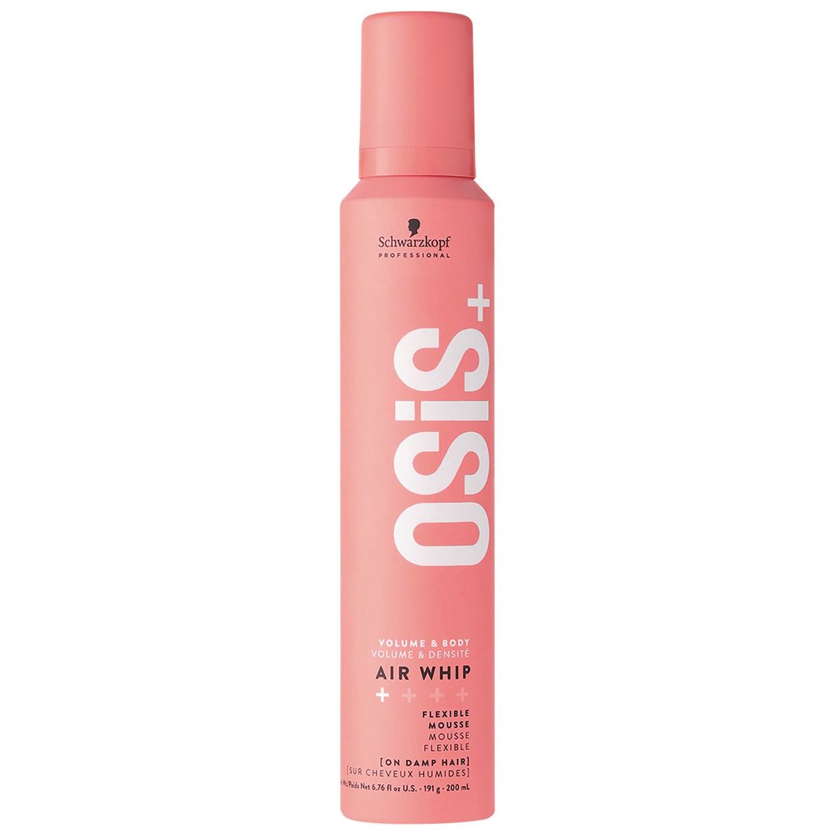 OSIS - Mousse capilar Osis Air Whip Espuma fijación flexible Volumen 200ml