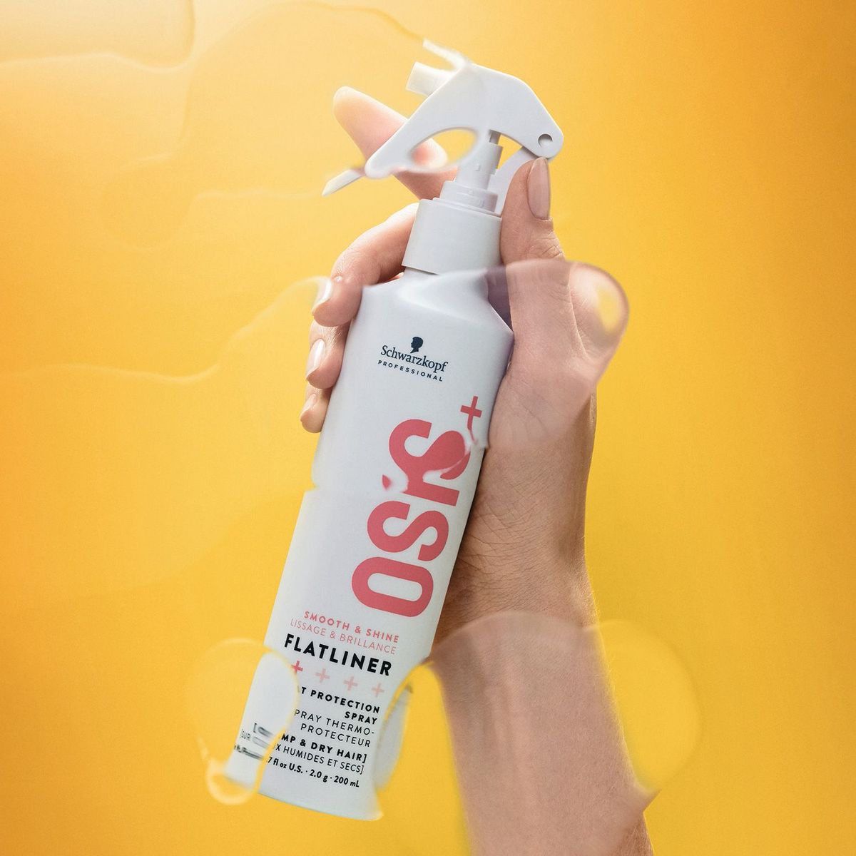 OSIS - Spray capilar Osis Flatliner Spray Protector Térmico Brillo 200ml