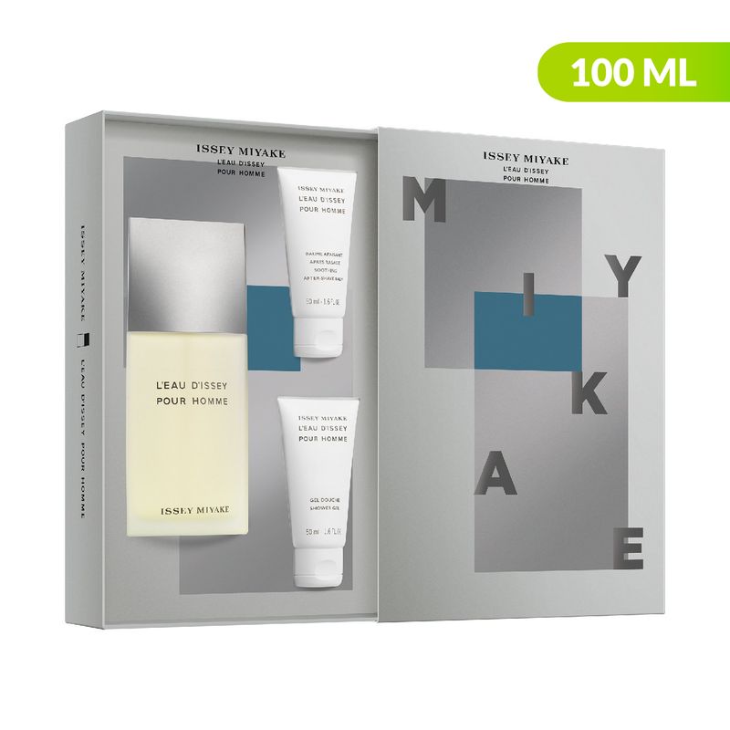 ISSEY MIYAKE - Set de Perfume Hombre Issey Miyake Leau Dissey Ph125+Sg 50ml+As 50ml