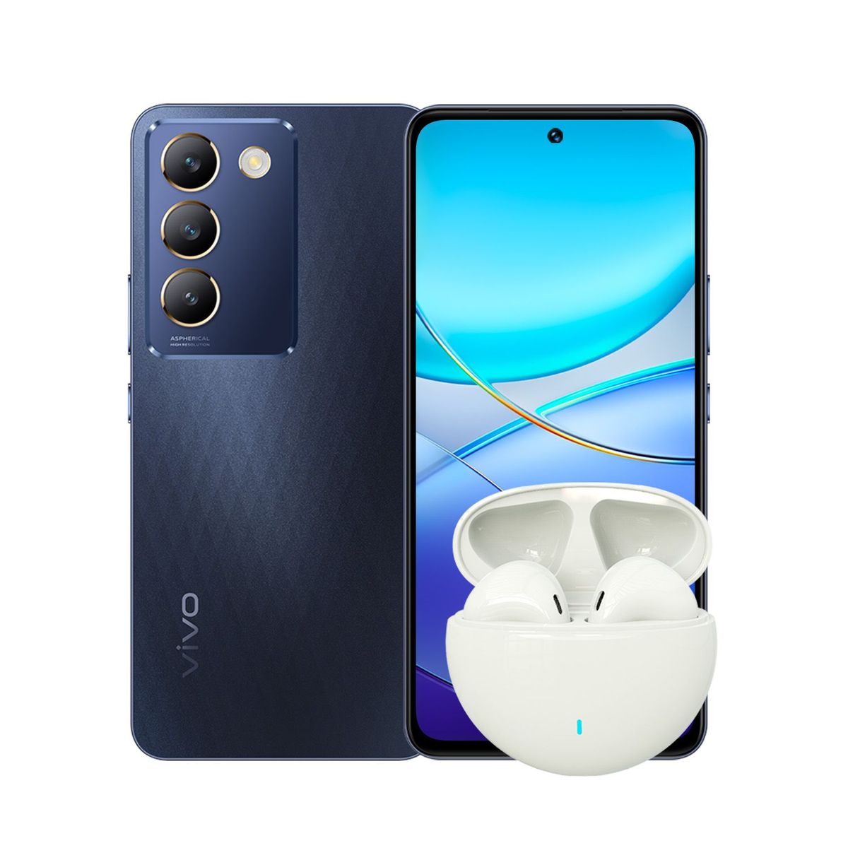 VIVO - Celular Vivo V30 SE 256GB 5G |  8GB RAM |  camara Frontal 16 MP  Trasera 50 MP + 8 MP +2 MP |  pantalla AMOLED 6.67 | pulgadas procesador Snapdragon 4 Gen 2