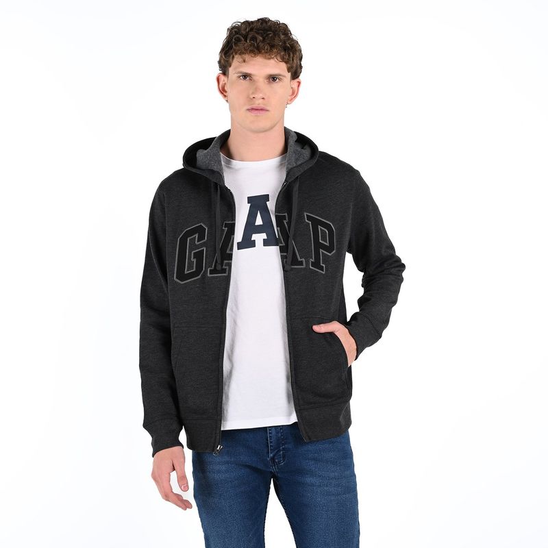 GAP - Hoodie Hombre Con Logo de Algodón GAP
