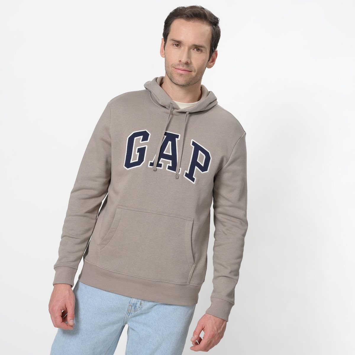 GAP - Hoodie Hombre con Estampado de Algodón GAP