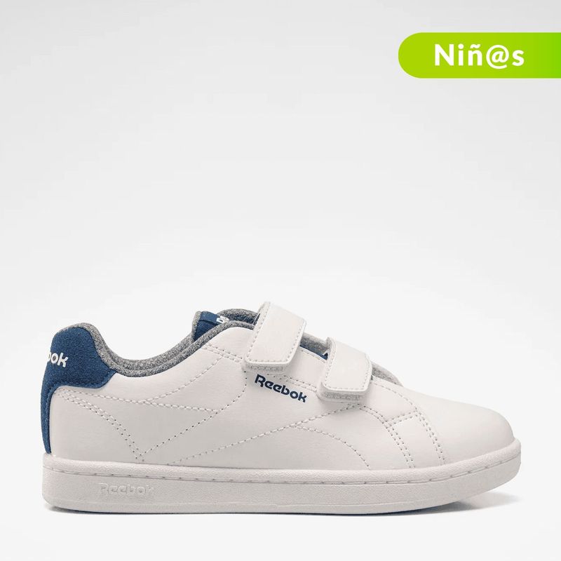 REEBOK - Tenis Reebok Rbk Royal Complete Cln Alt 2.0 para Niño con Velcro | Zapatillas Reebok Infantil Royal Complete Niño