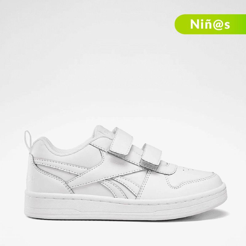 REEBOK - Tenis Reebok Royal Prime 2.0 2V para Niño con Velcro | Zapatillas Reebok Infantil Royal Prime Niño